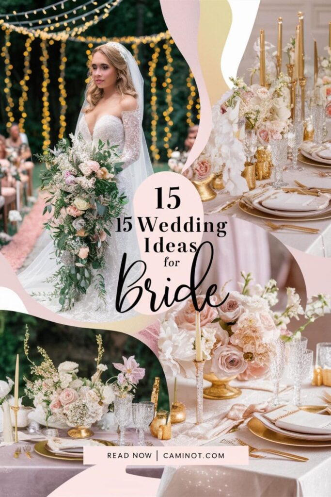 15 Wedding Ideas for Bride