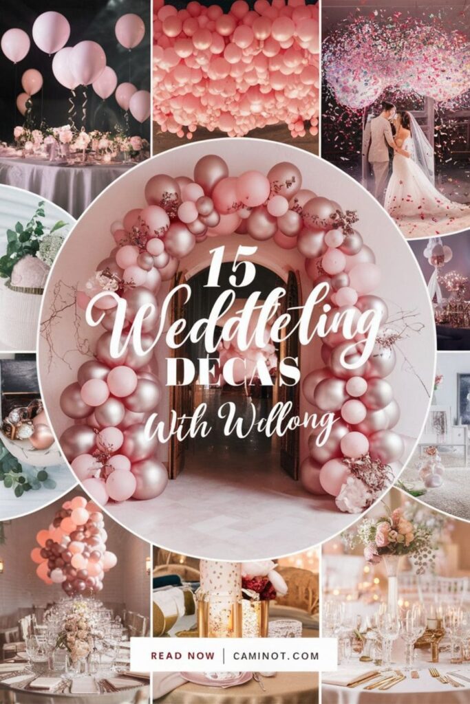 15 Wedding Ideas with Balloons